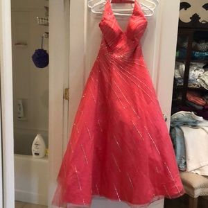 Halter prom dress